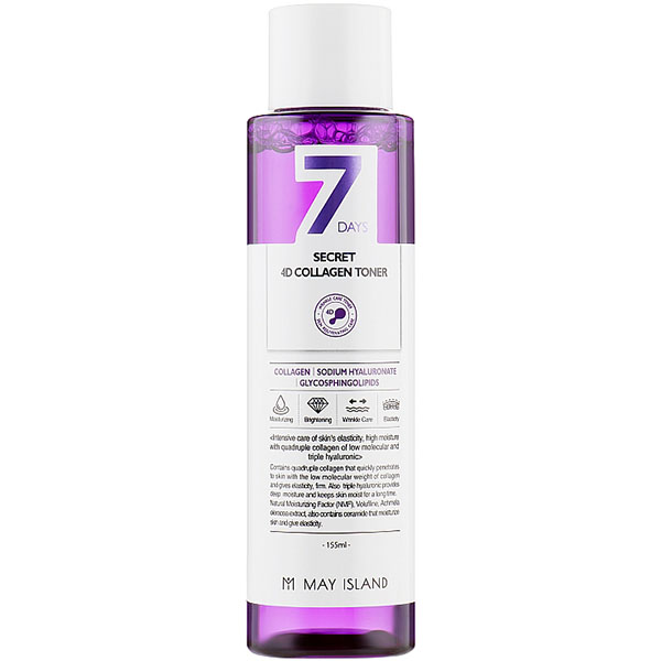 7 days secret 4d collagen cleansing foam что это