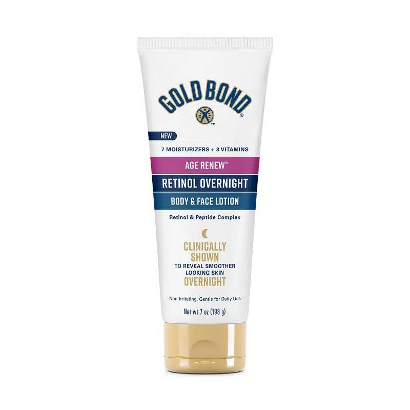 Gold Bond Age Renew Retinol Overnight Body & Face Lotion