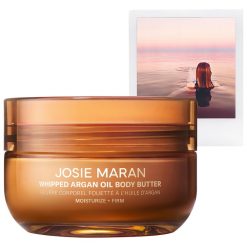 Josie Maran Whipped Argan Oil Refillable Firming Body Butter Jar - Vanilla Bean